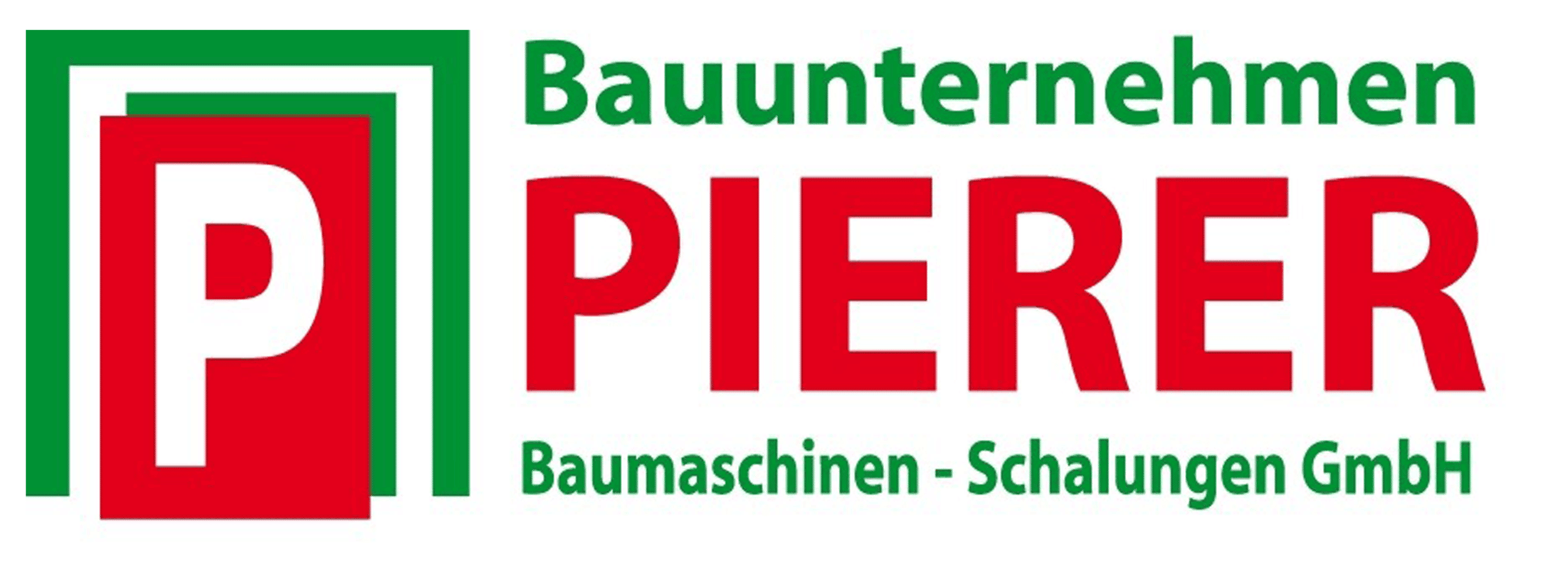 Bauunternehmen Pierer Logo - Sponsor Rechbergrennen