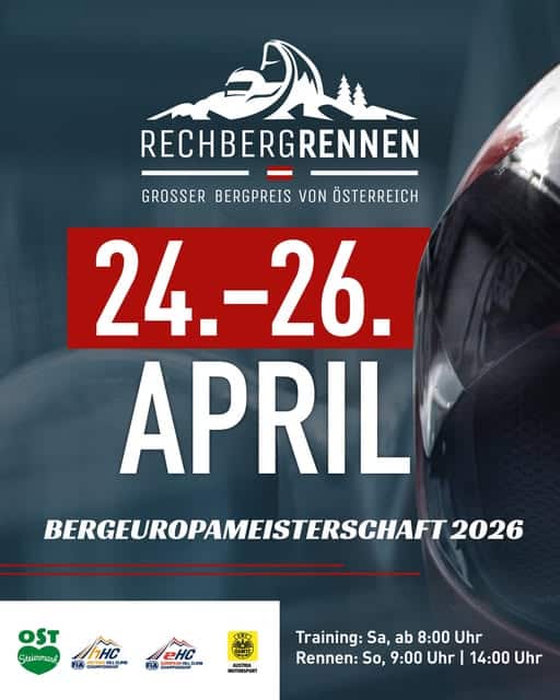 Rechbergrennen 2026: Der Termin steht fest!